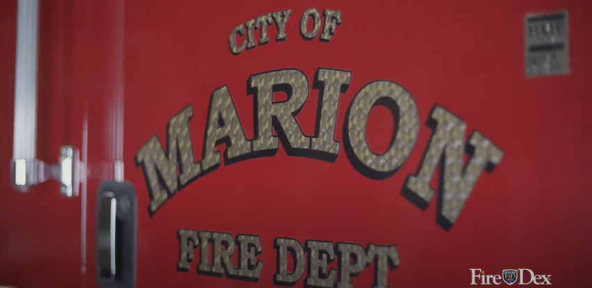 Marion Fire Department Fire Truck