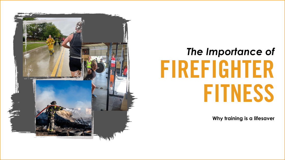 The importance of firefighter fitness banner