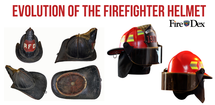 petulance møl sætte ild Evolution of the Firefighter Helmet
